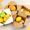 패스트 푸드, 샐러드, 과일을 위한 환경 친화적 접힌 크라프트 지 푸드 박스